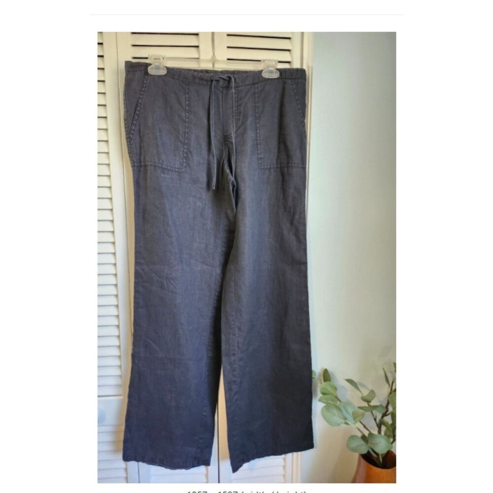 Victoria's Secret Dark Gray Wide Leg Pants